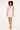 Luck & Trouble Gracie V Neck Broderie Mini Dress Pink