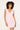 Luck & Trouble Gracie V Neck Broderie Mini Dress Pink