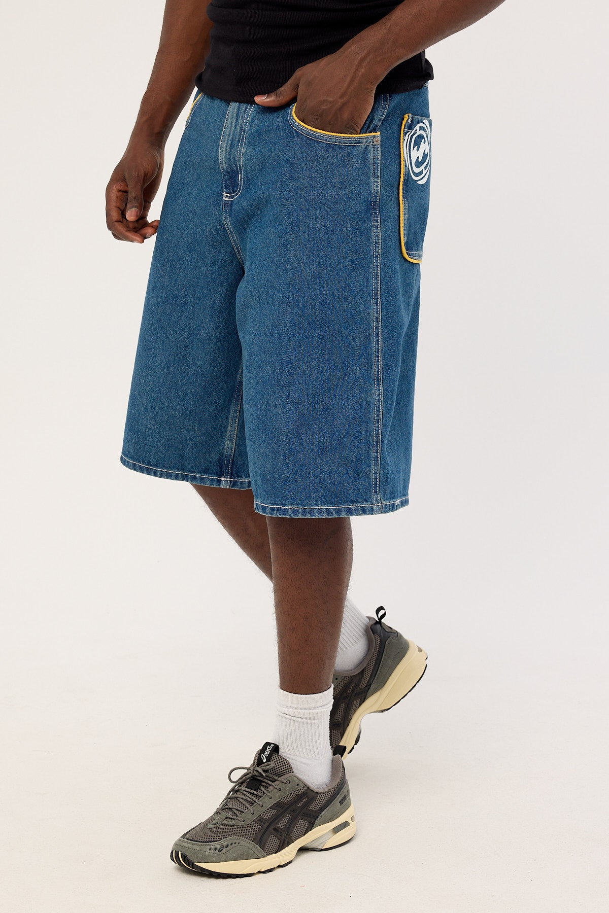 Billabong Spec 73 Bag Dog Denim Short Ocean Wash