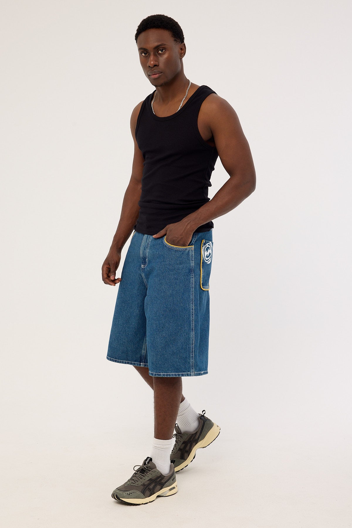 Billabong Spec 73 Bag Dog Denim Short Ocean Wash