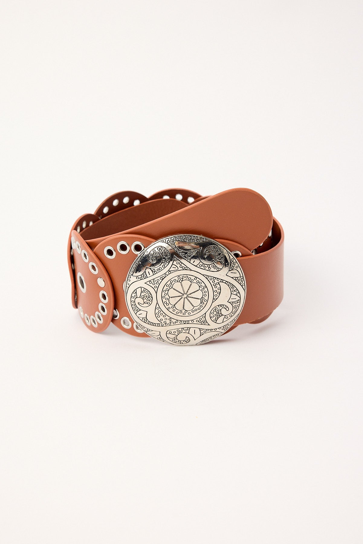 Token Untamed Disc Belt Tan