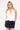 Luck & Trouble Low Rise Denim Skort Dark Blue Denim