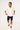 Thrills Chopped Hem Slim Straight Denim Short Aged Black