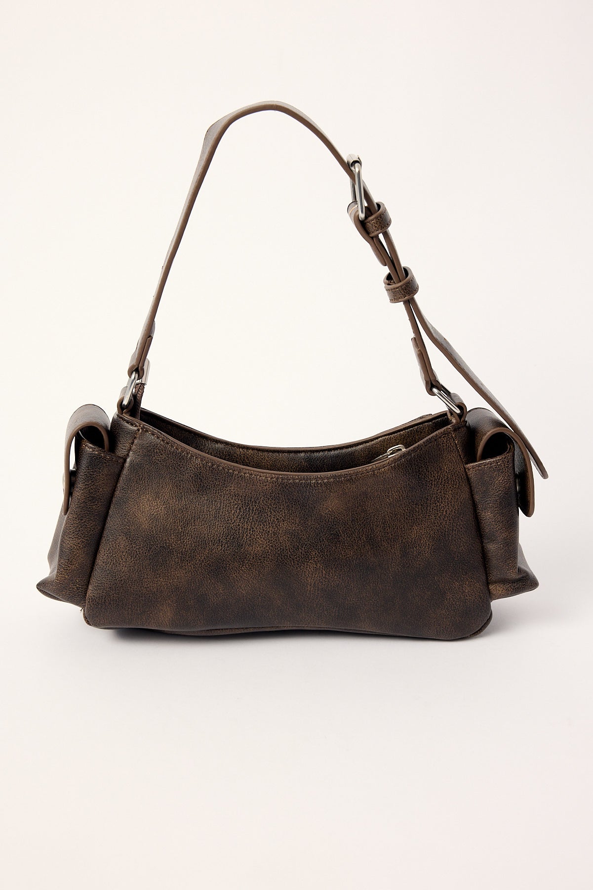 Neovision Pocket Junk Shoulder Bag Brown