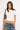 Lioness Backless Jersey Top Porcelain
