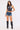 Neovision Misty Lace Up Denim Short Mid Blue Denim
