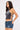 Neovision Misty Lace Up Denim Short Mid Blue Denim