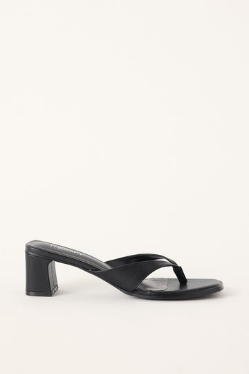 Therapy Sydney Thong Heel Black