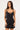 Perfect Stranger Calla Corset Mini Dress Black