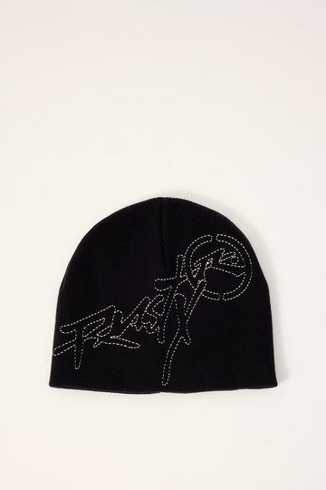 Rusty Hoodus Beanie Black Black