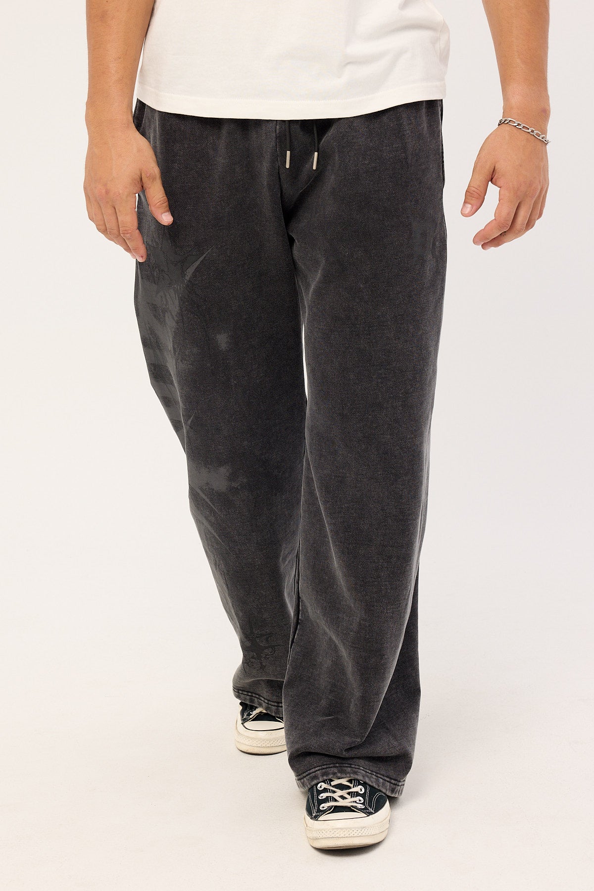 Front Runner Sandstorm Wide Leg Pant Black Wash