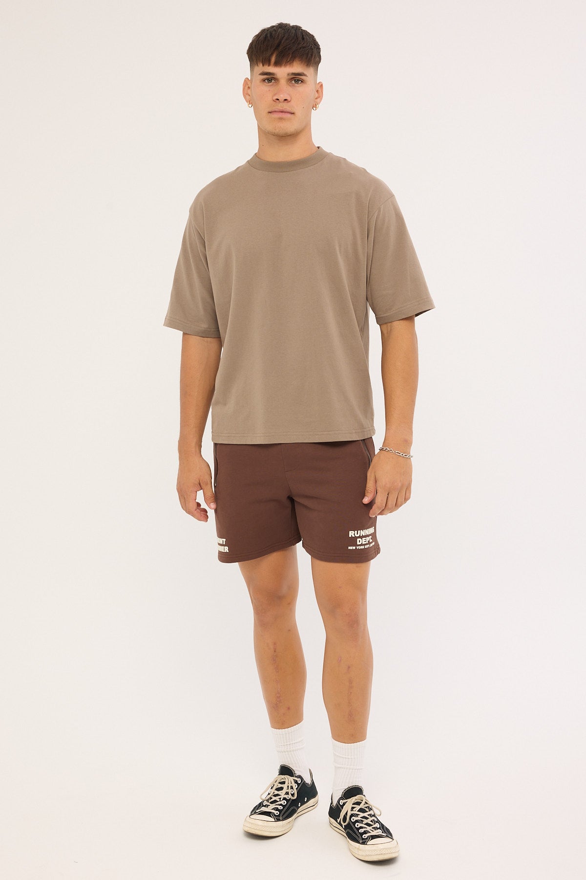 Front Runner Running Dept Shorts Chocolate