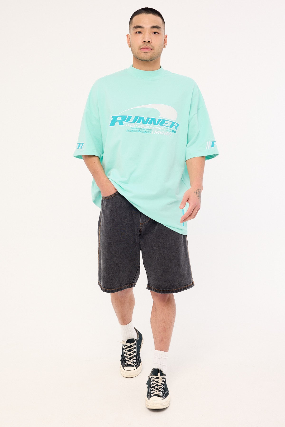 Front Runner Circuit Tee Tiffany Blue