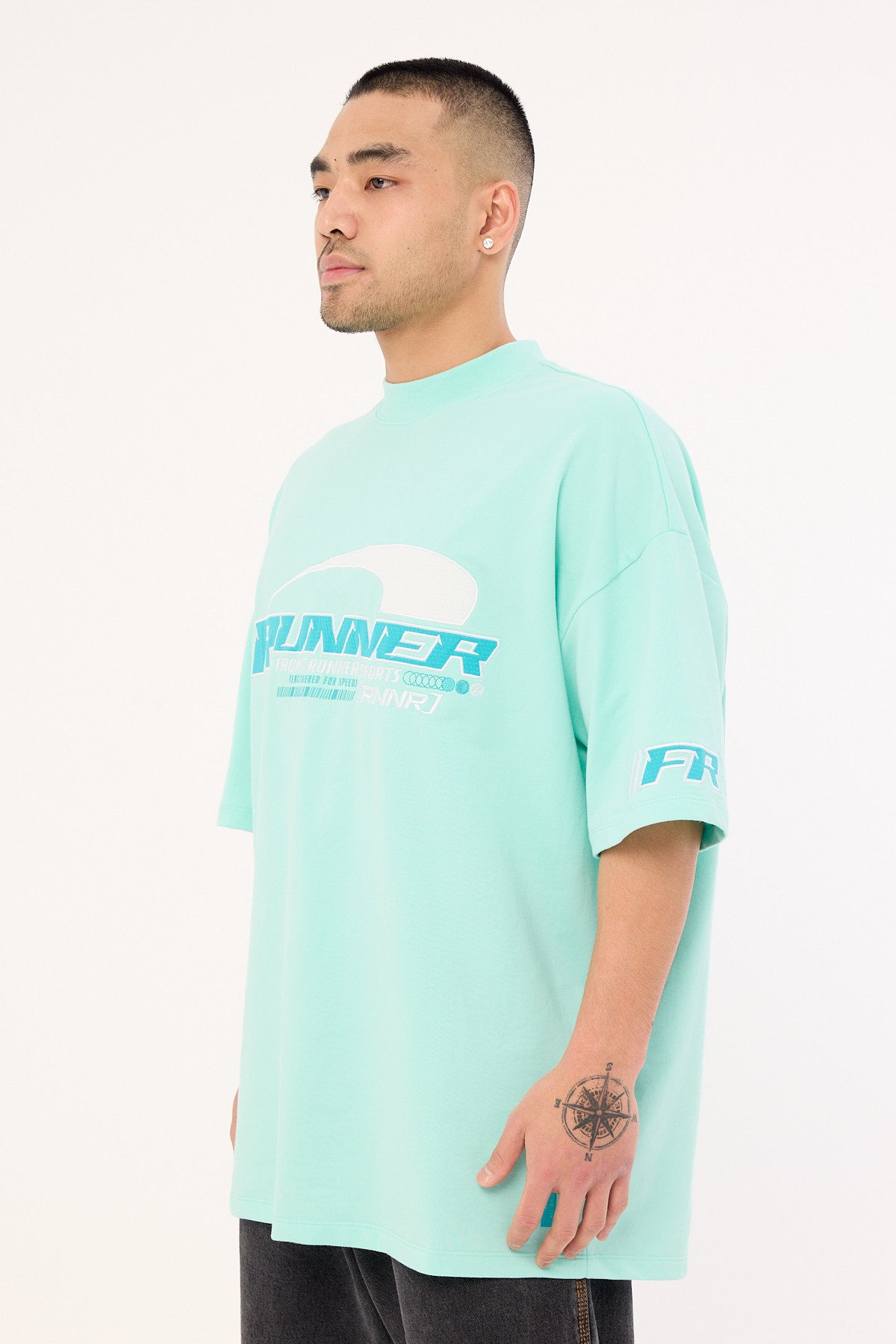 Front Runner Circuit Tee Tiffany Blue