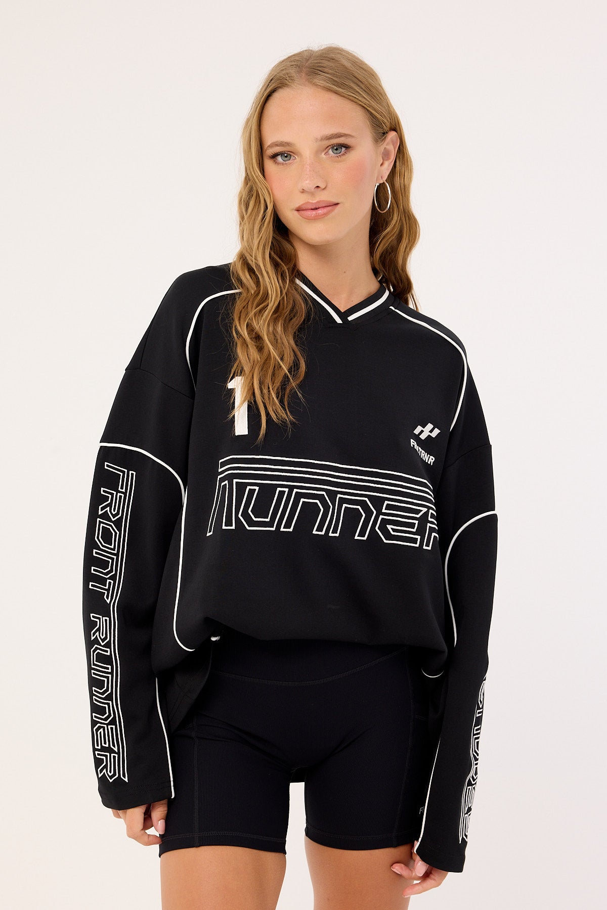 Front Runner Striker LS Jersey Black