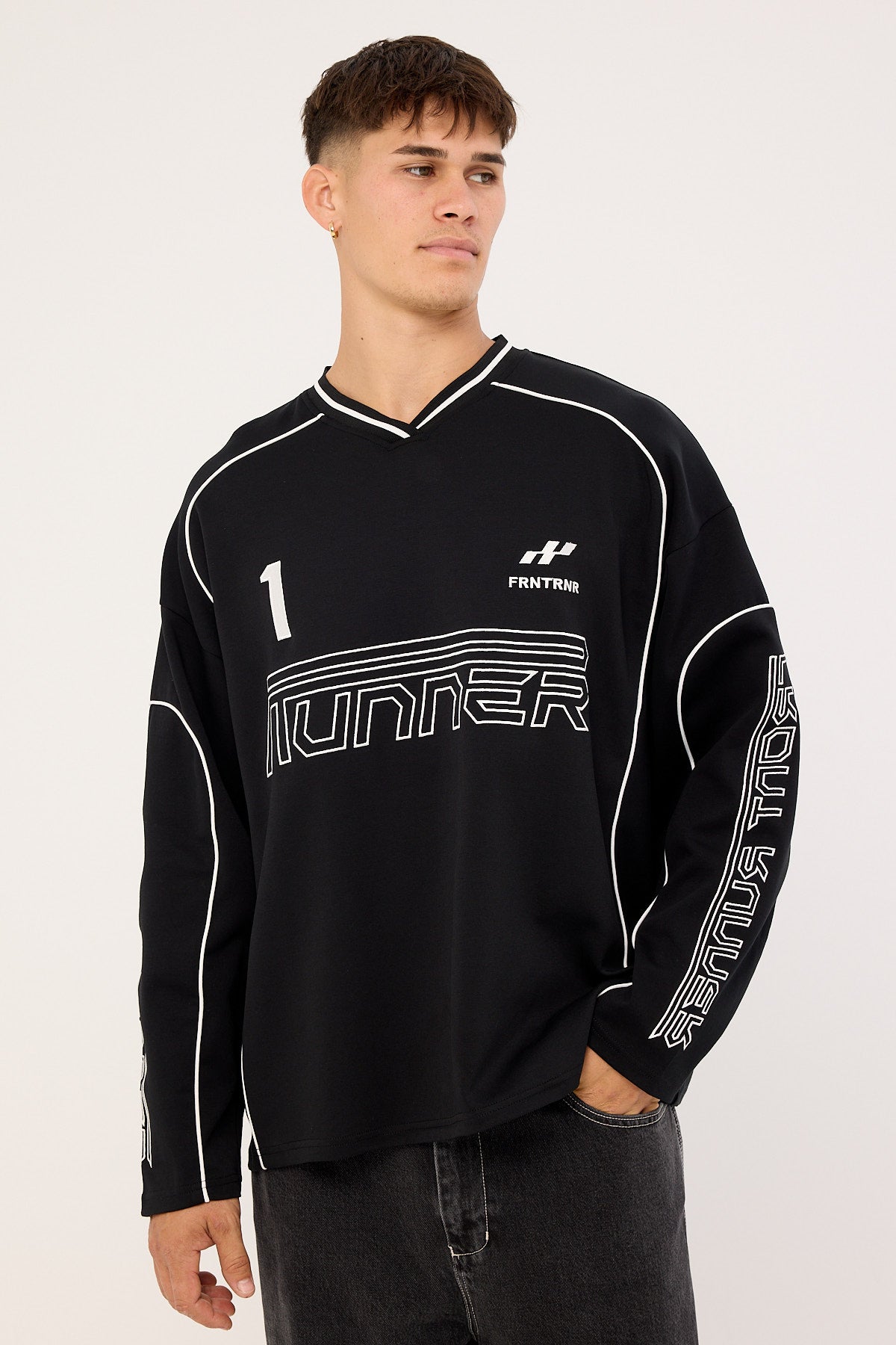Front Runner Striker LS Jersey Black