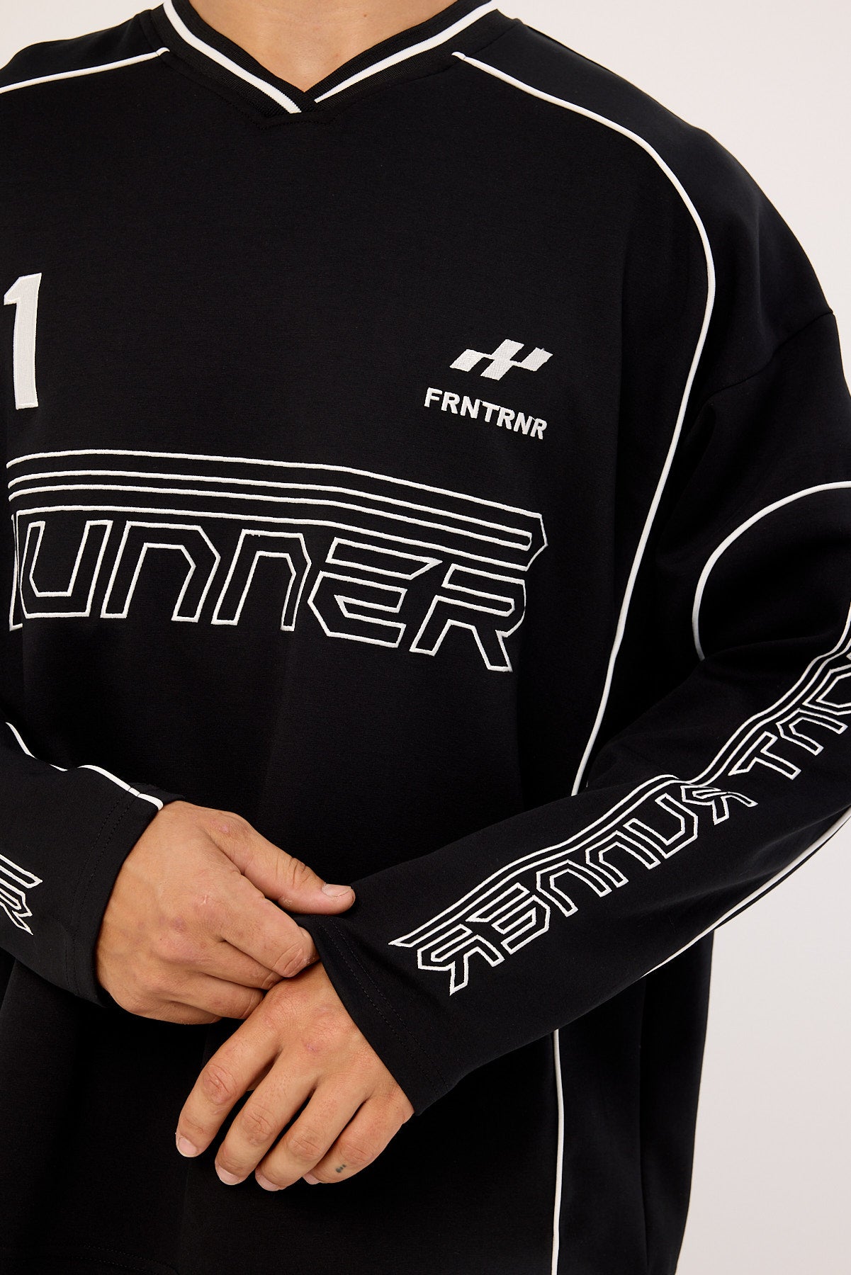 Front Runner Striker LS Jersey Black
