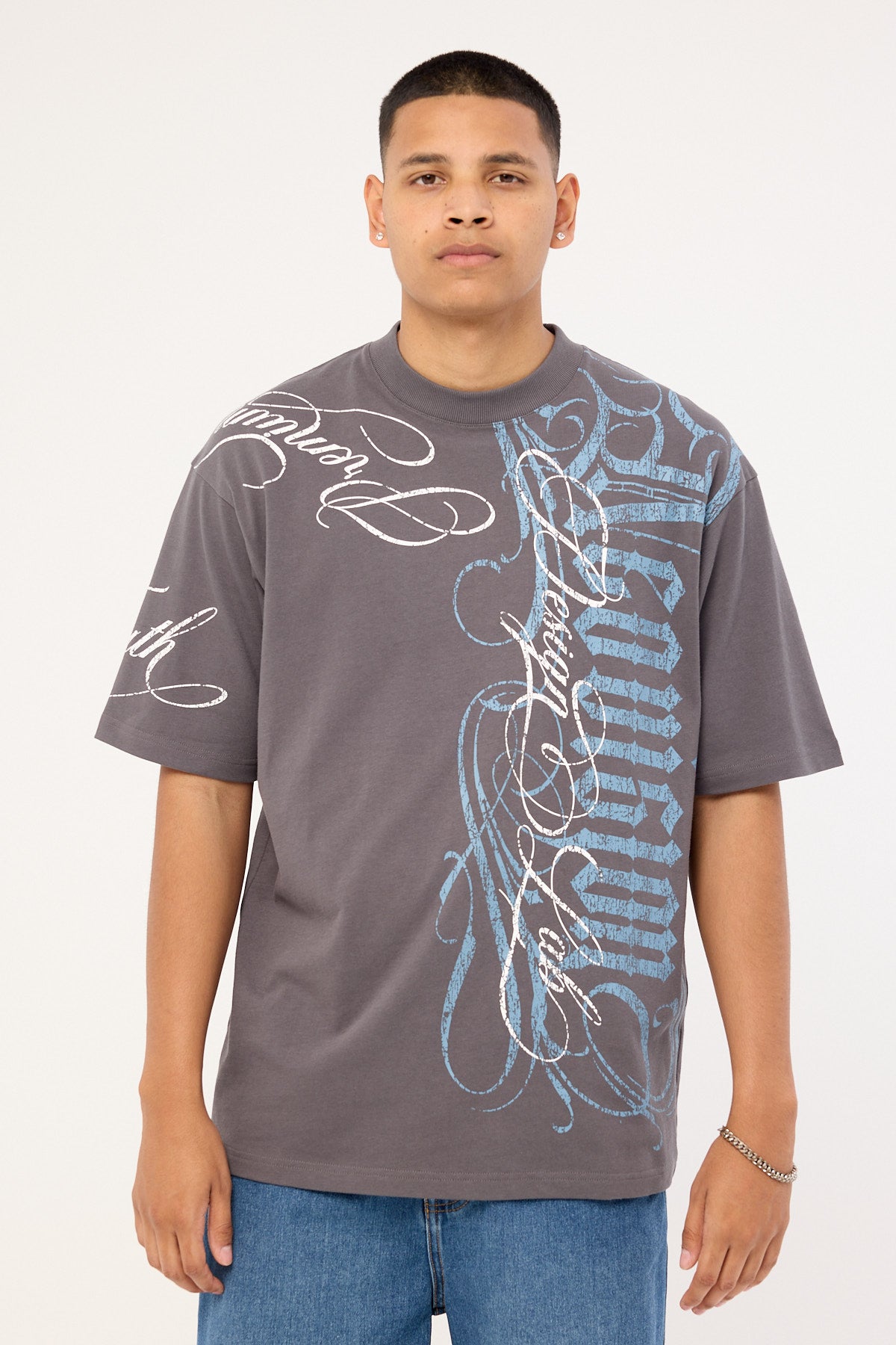 Neovision Posterboy Oversize Super Heavy Tee Asphalt