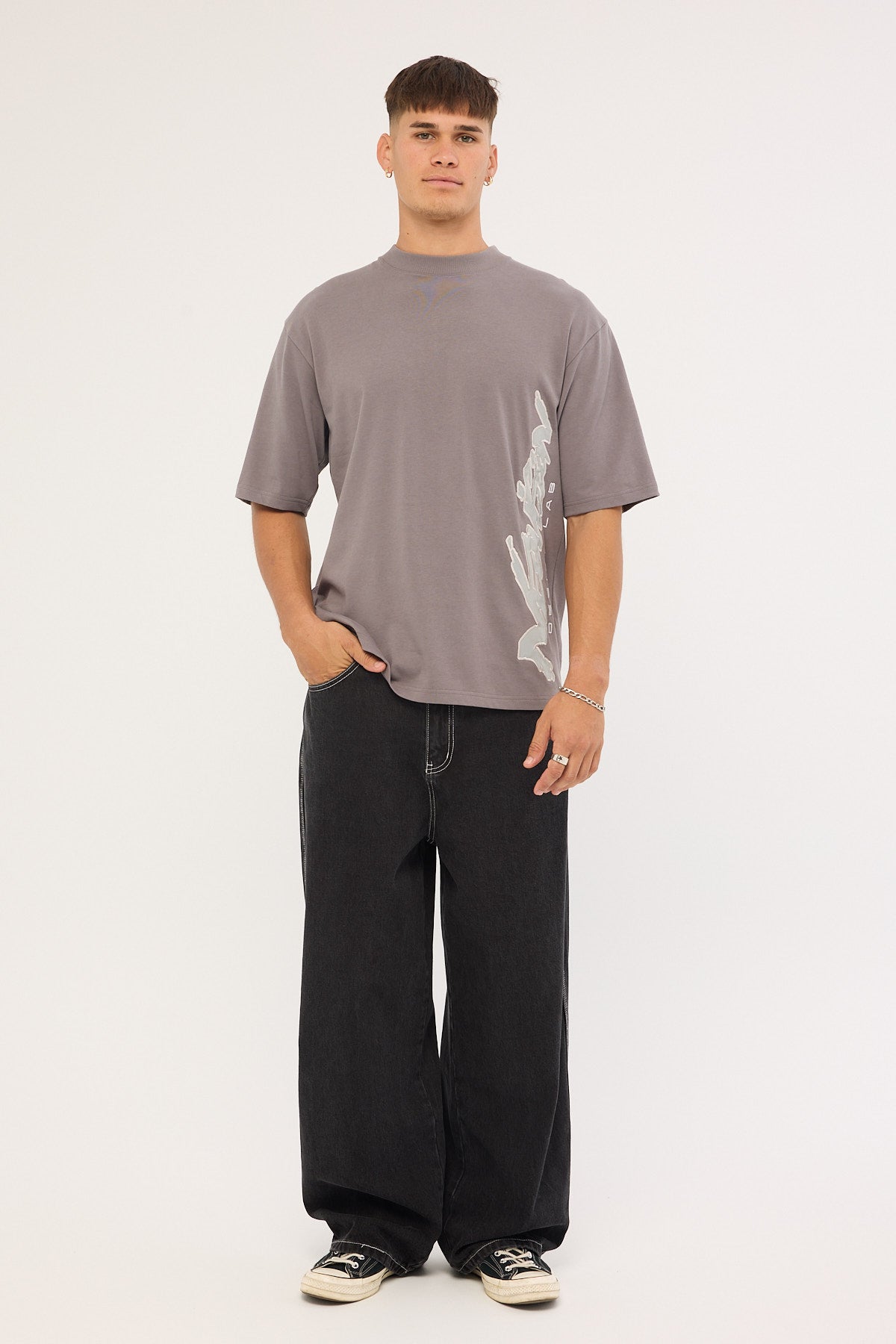 Neovision Underpass Street Super Heavy Tee Dark Grey