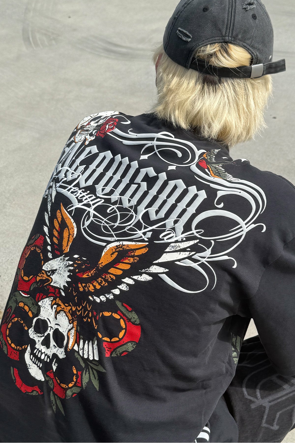 Neovision Inked Street Super Heavy Tee Washed Black