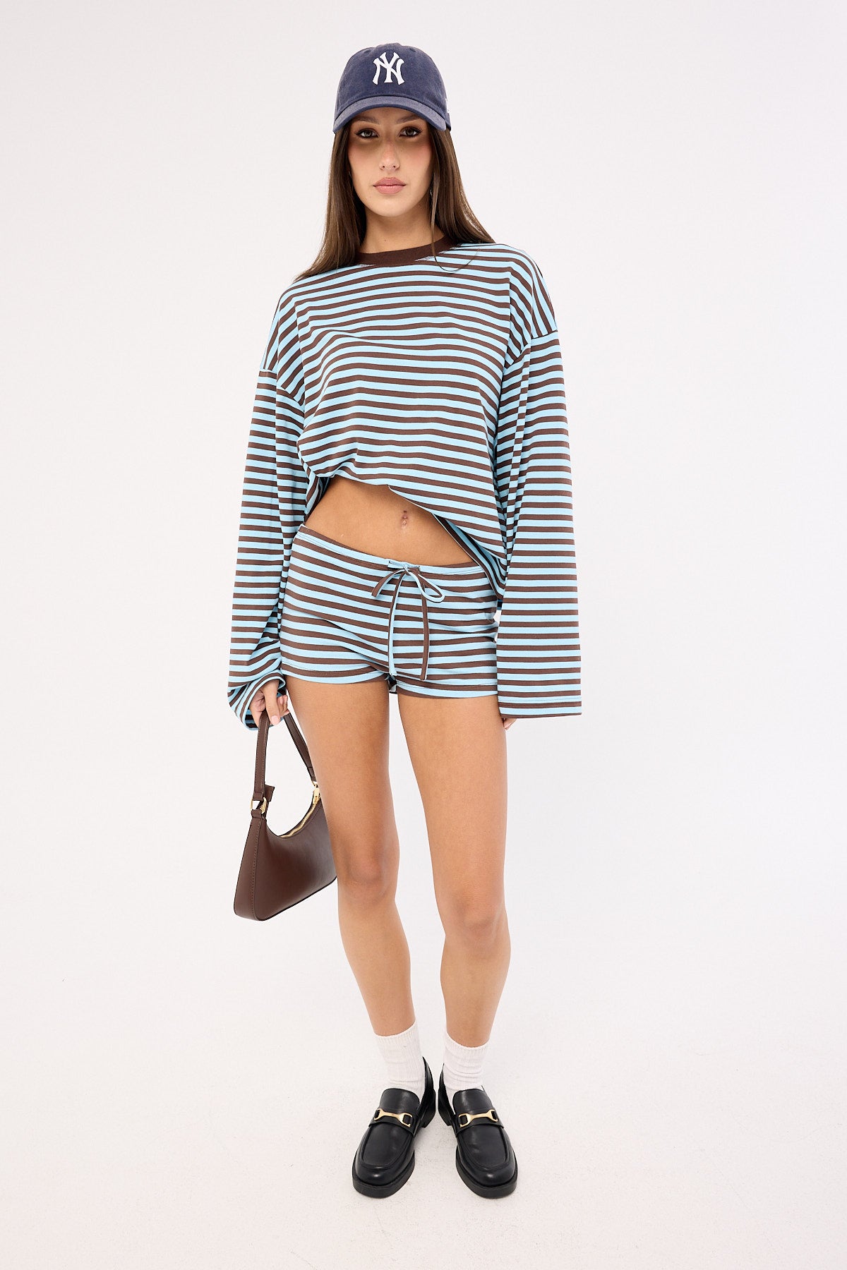 Lioness Kourt Bloomer Chocolate Sea Stripe