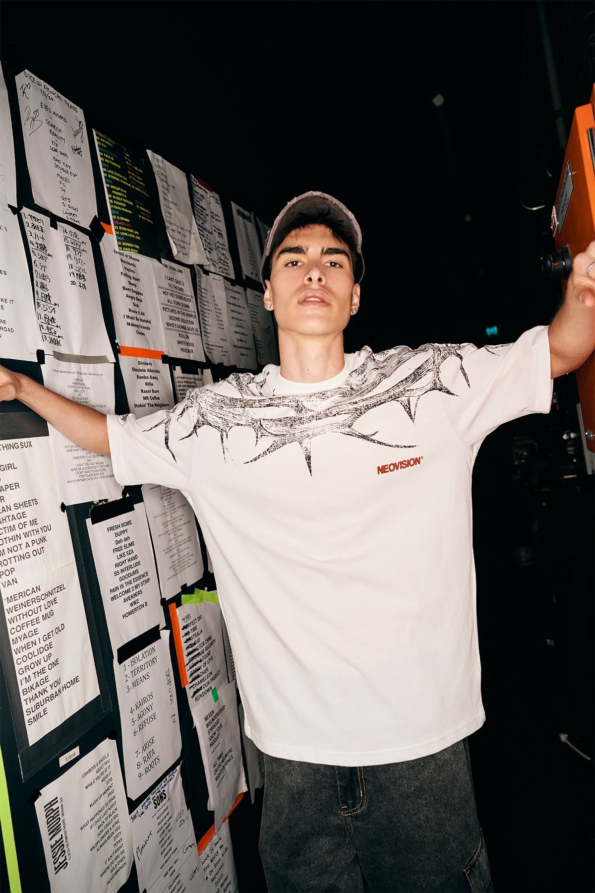 Neovision Blight Oversize Super Heavy Tee White