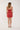 Perfect Stranger Sia Linen Mini Dress Burnt Red