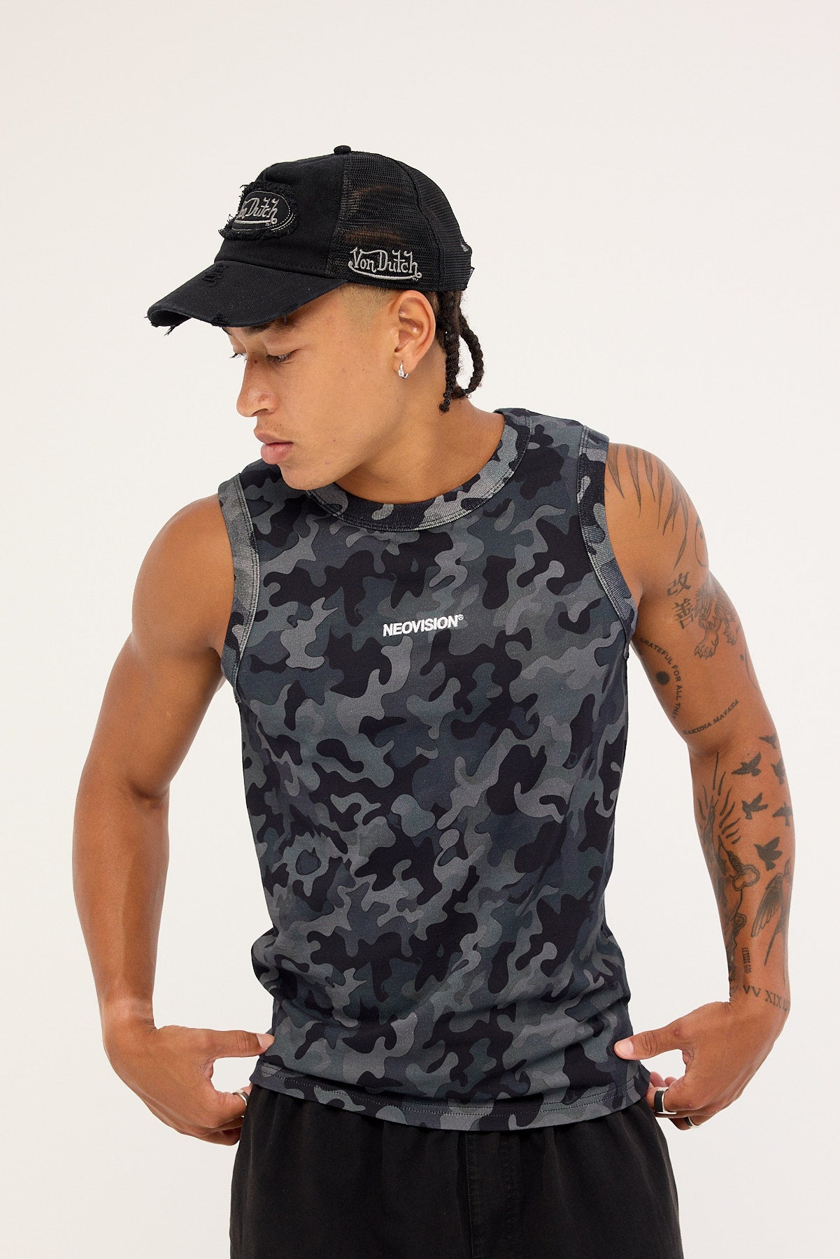 Neovision Ashen Bound High Neck Tank Camo