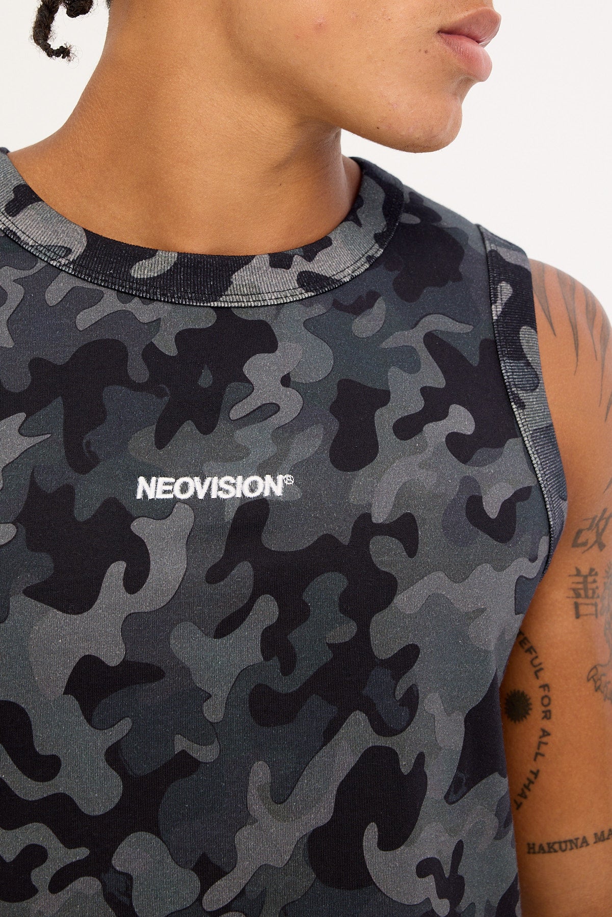 Neovision Ashen Bound High Neck Tank Camo
