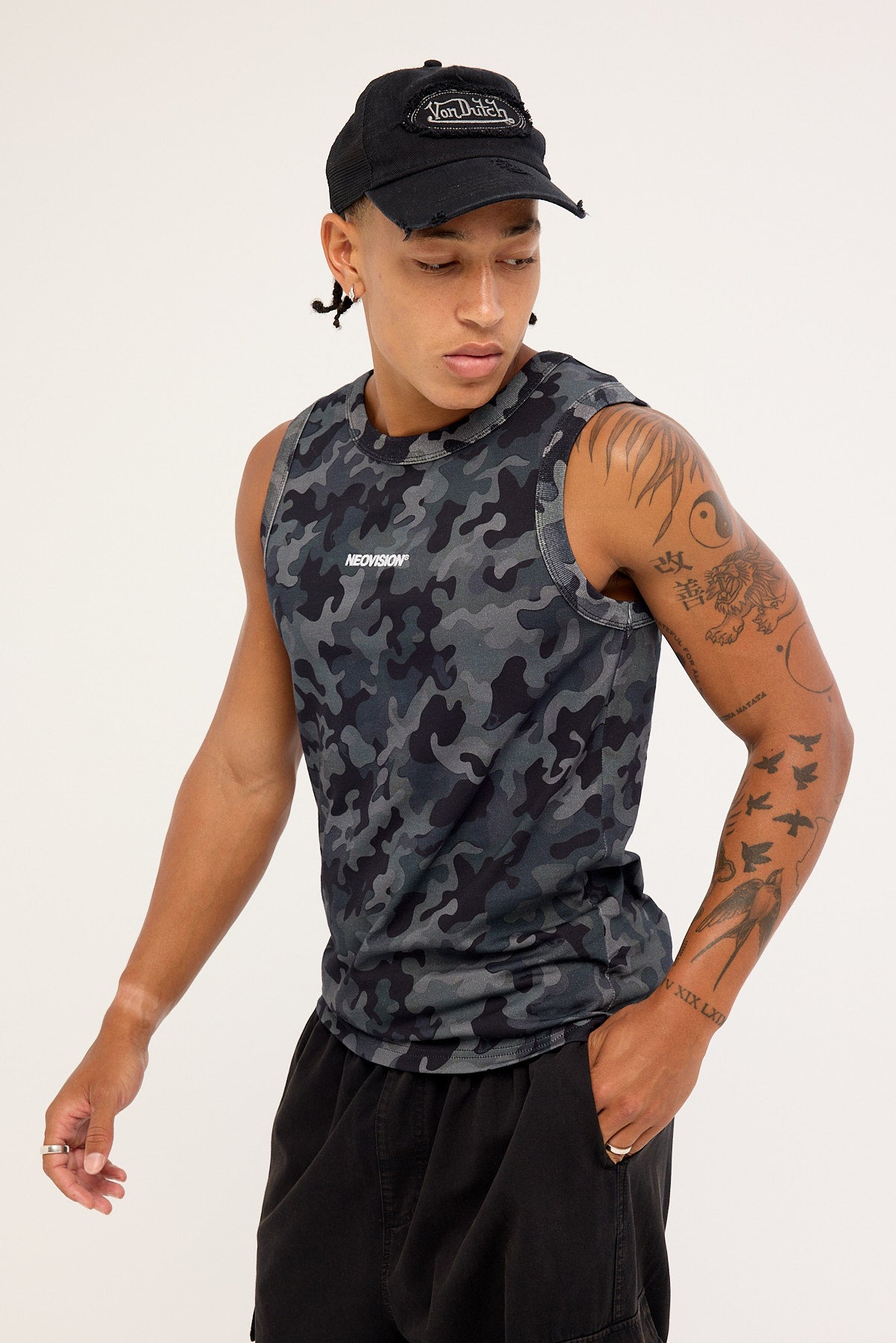 Neovision Ashen Bound High Neck Tank Camo