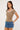Perfect Stranger Contrast Bind V-neck Tee Taupe