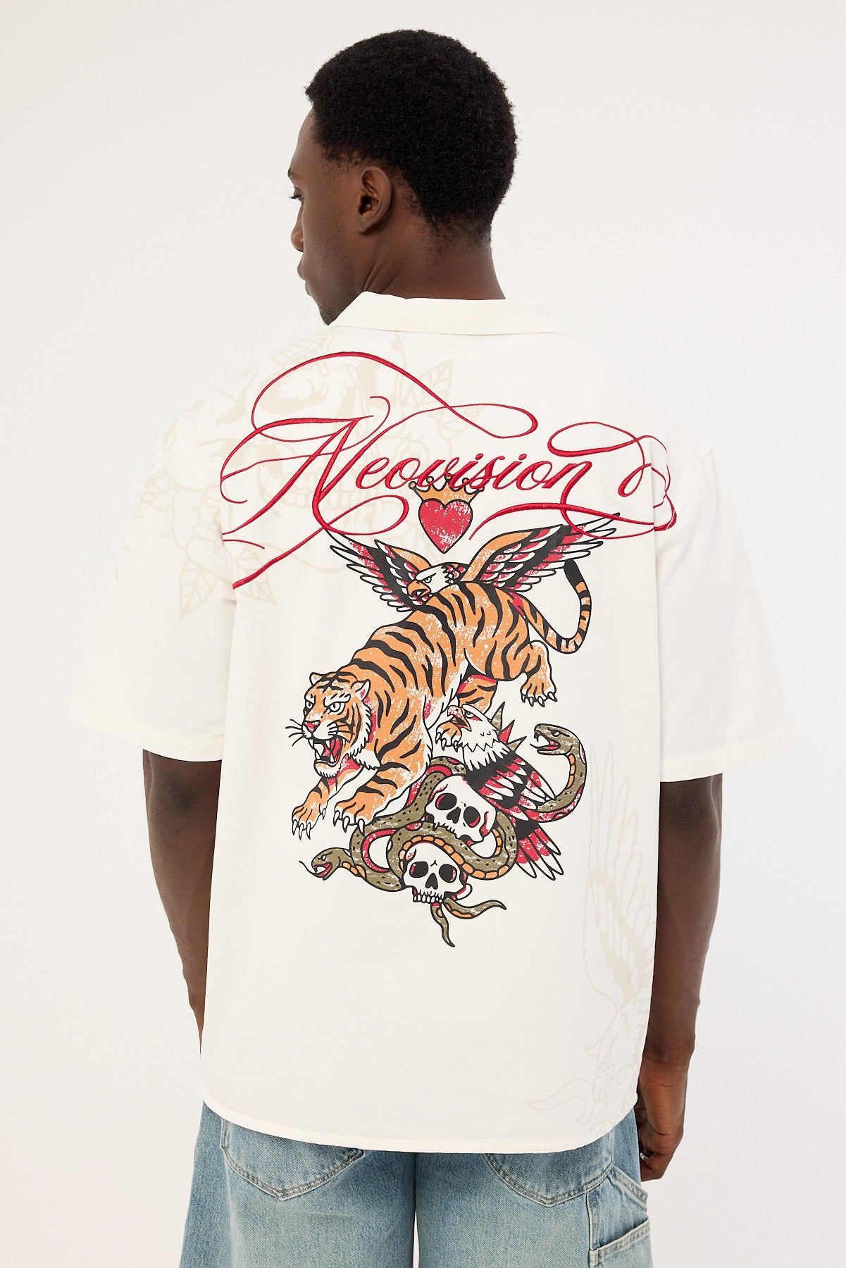 Neovision Inked Resort Shirt White