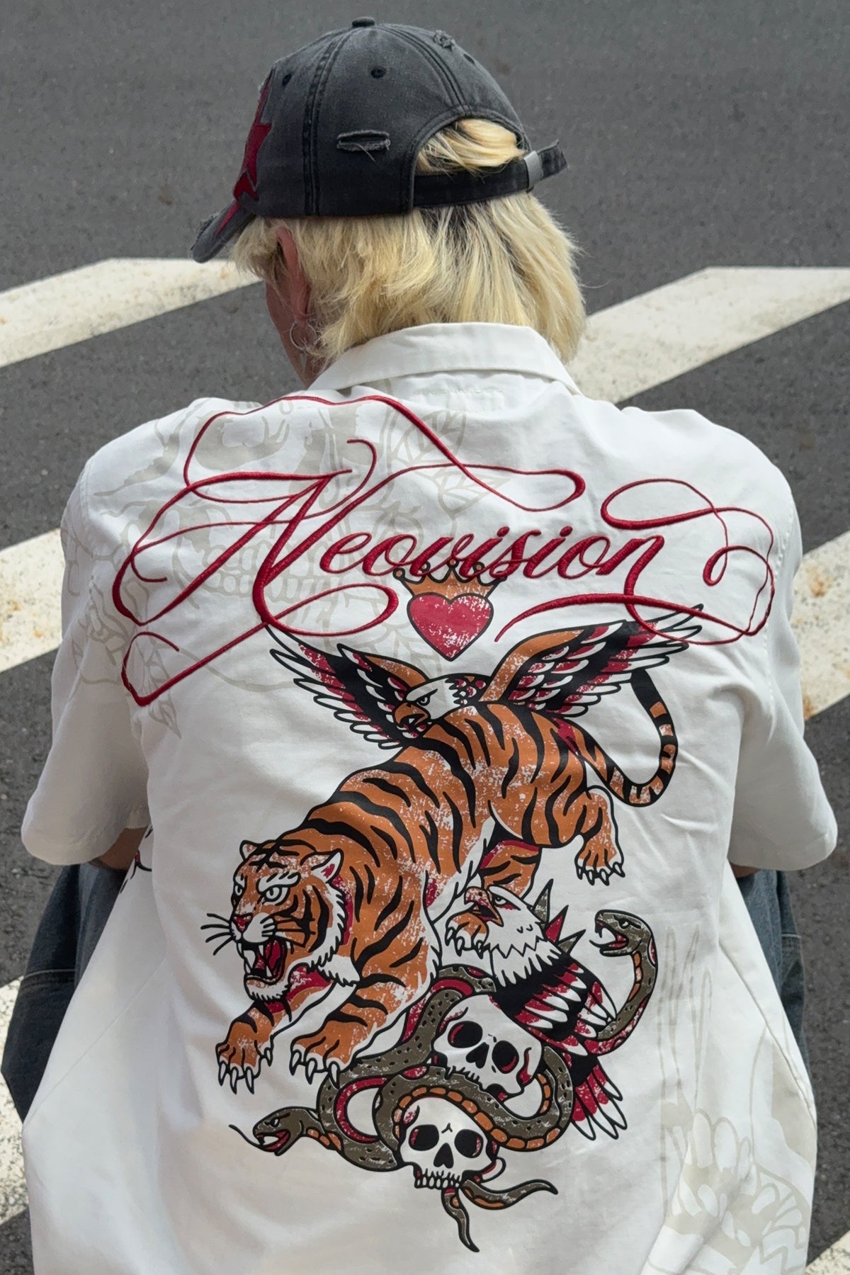 Neovision Inked Resort Shirt White