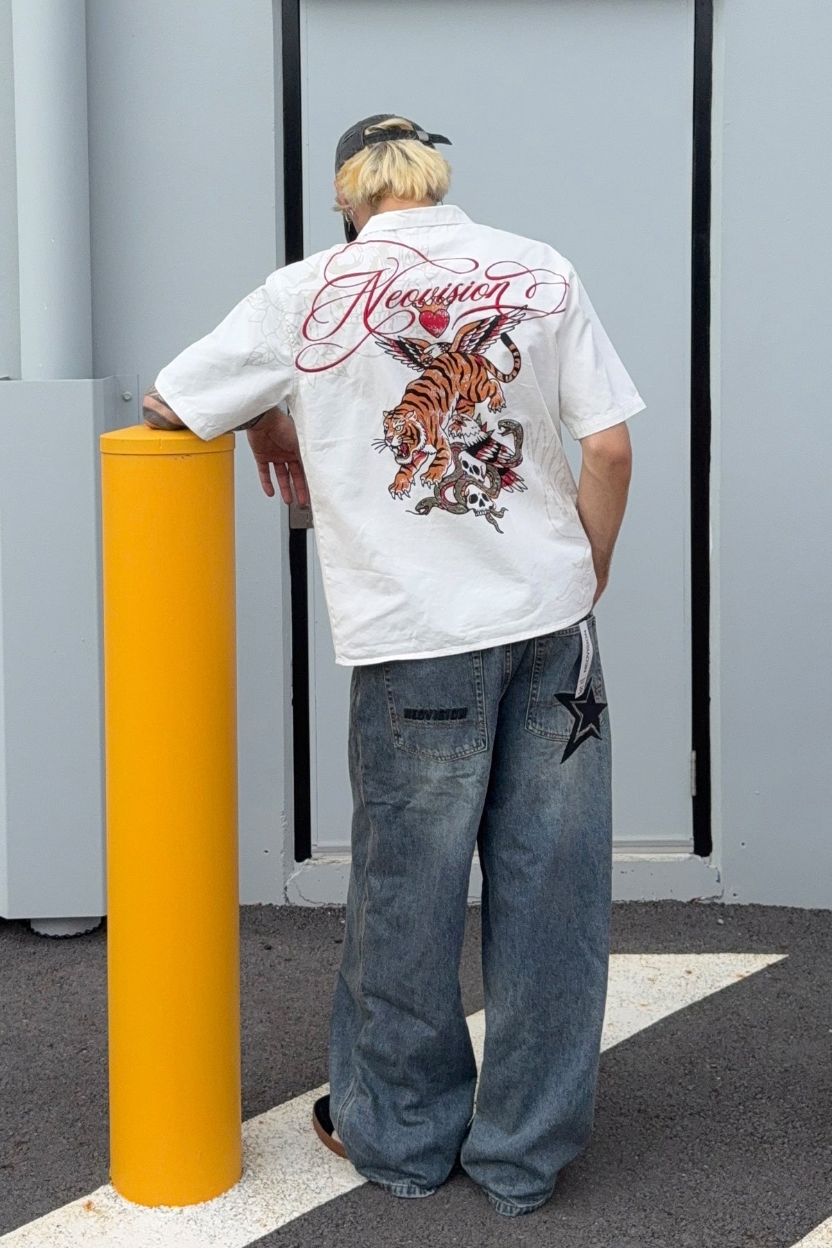 Neovision Inked Resort Shirt White