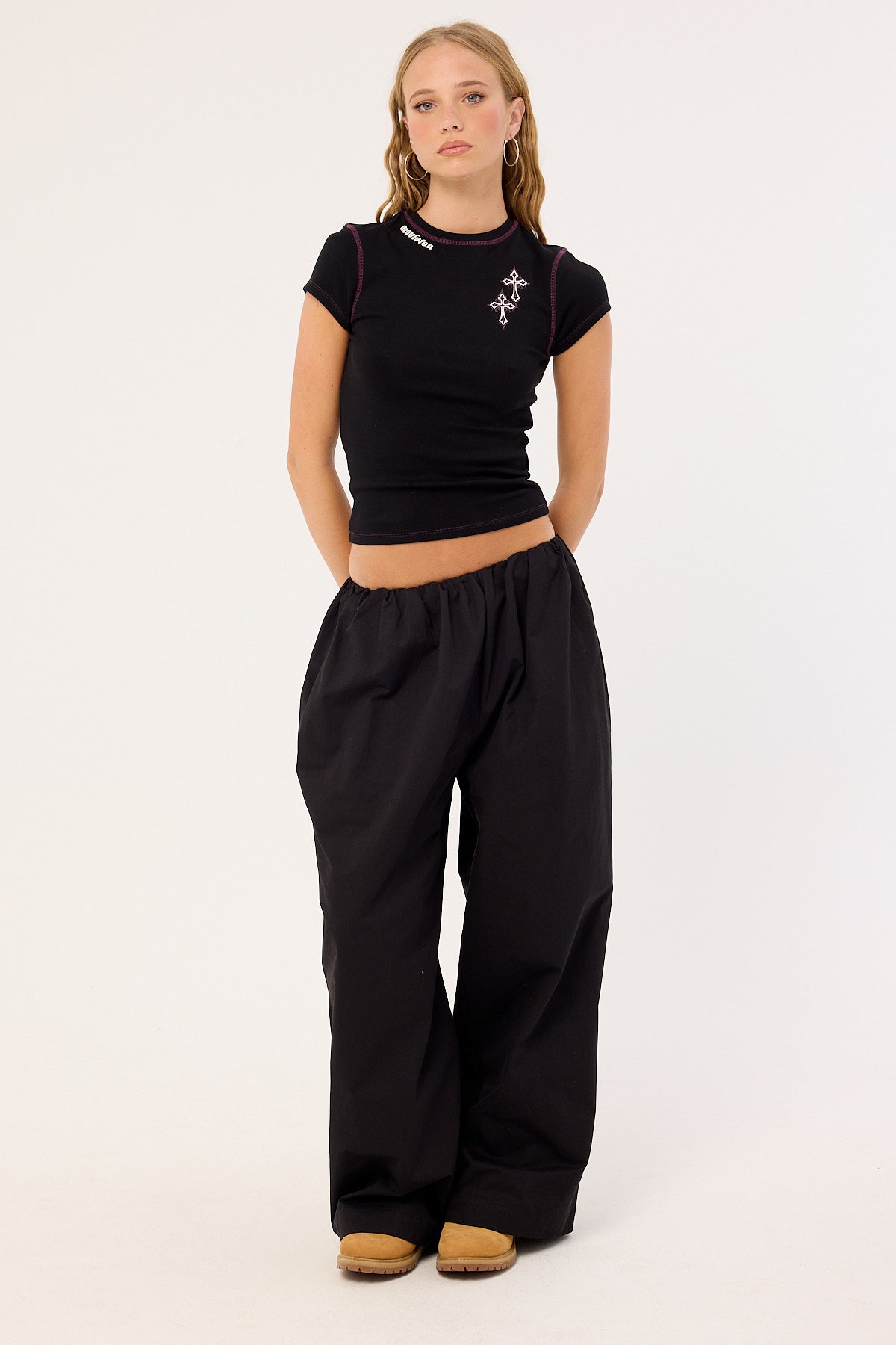 Neovision Blessed Baby Tee Black