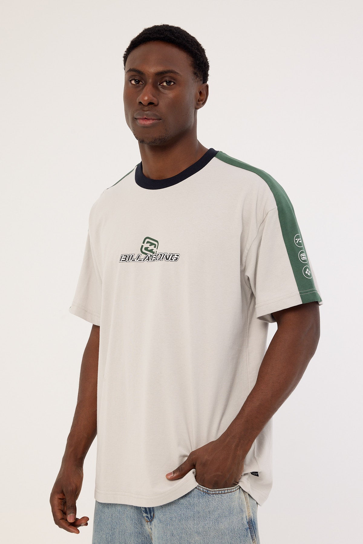 Billabong Spec 73 Iconic OG Tee Silver