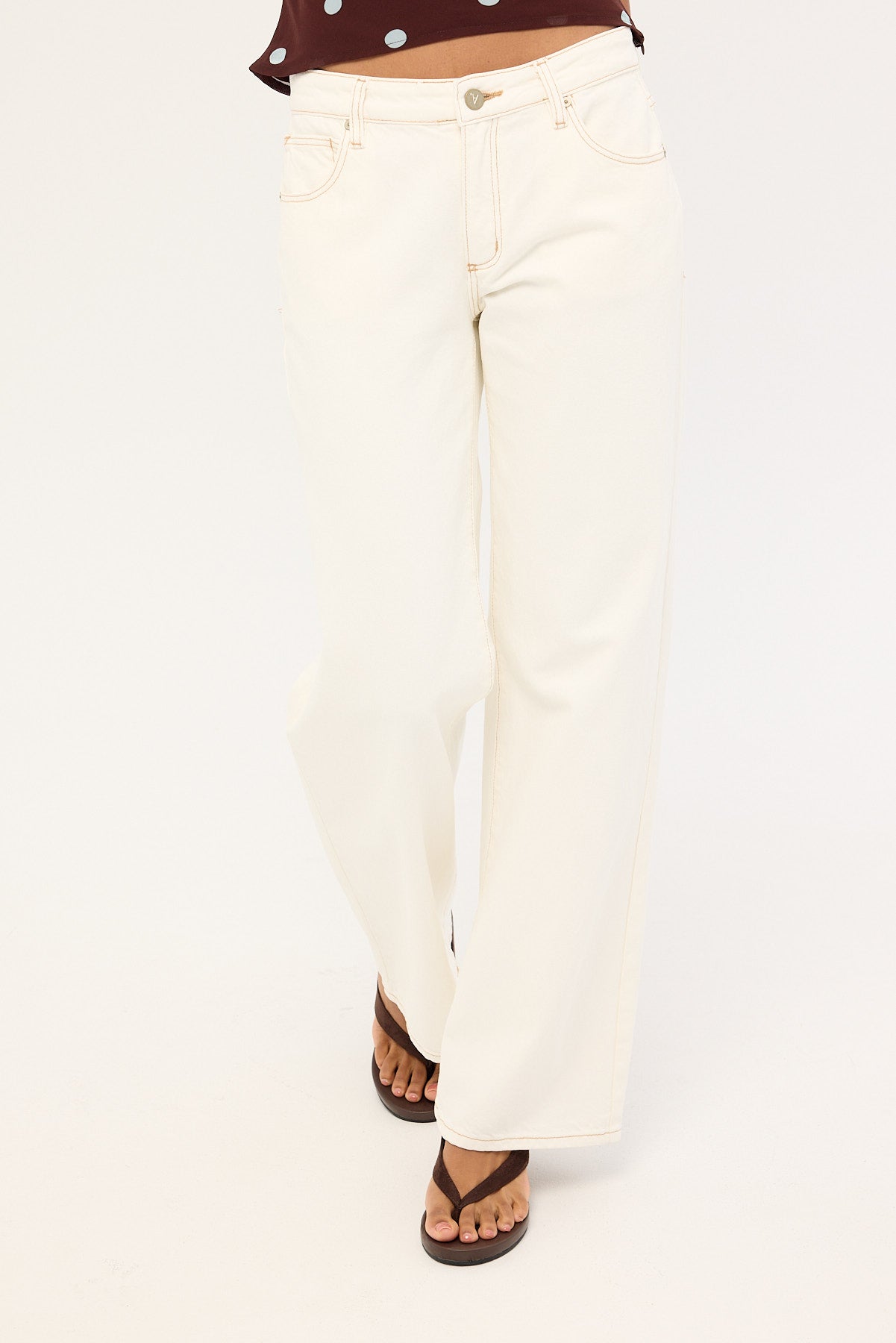 Abrand 99 Low Baggy Jean Porcelain RCY