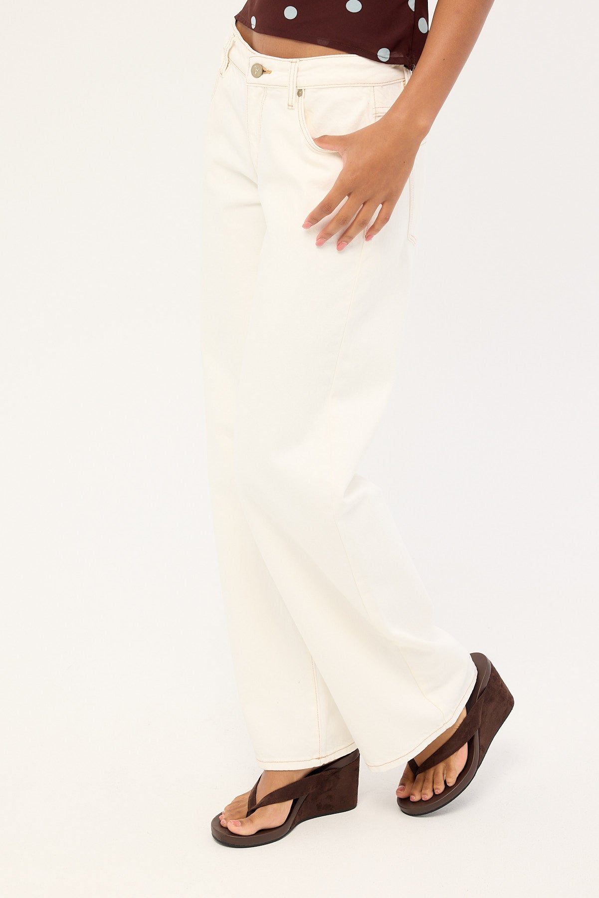 Abrand 99 Low Baggy Jean Porcelain RCY