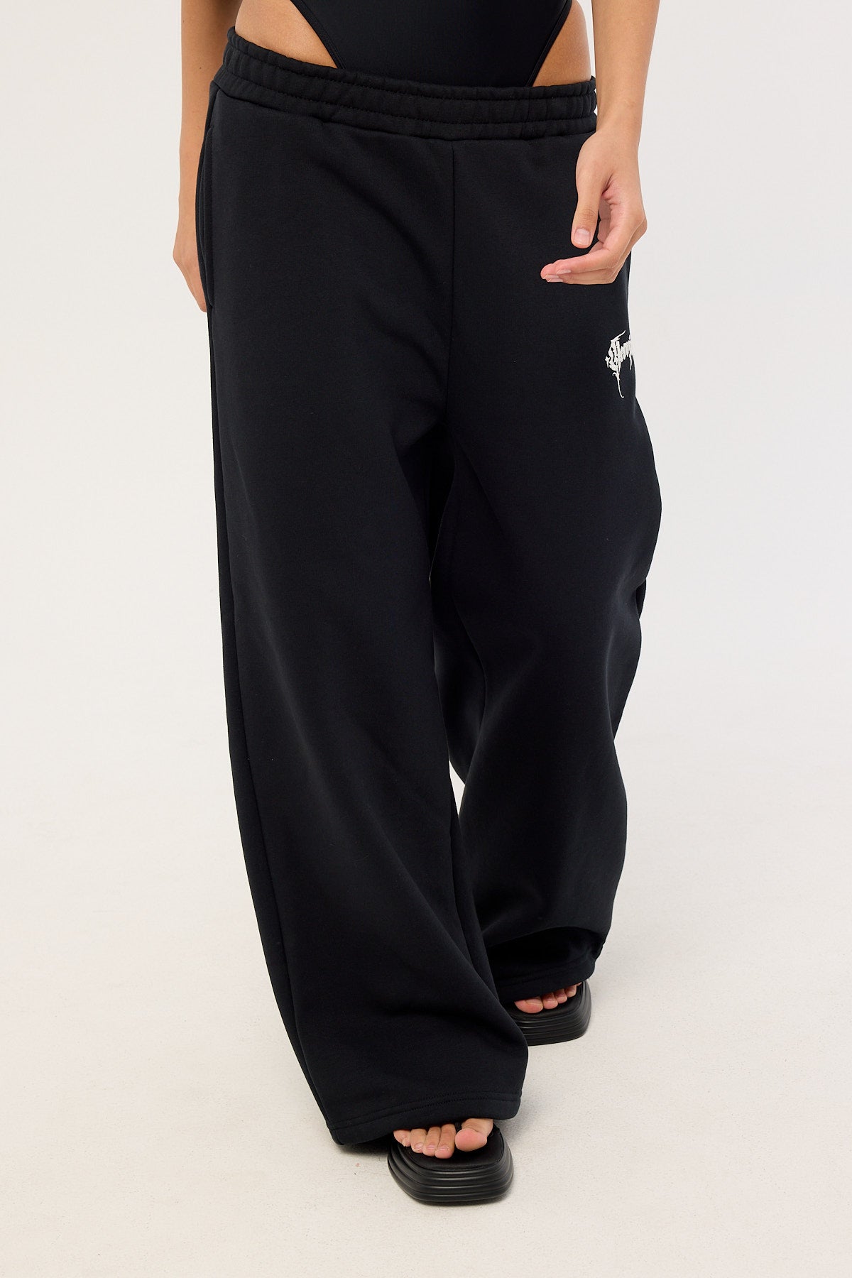 Neovision Sanctum Straight Leg Trackpant Black