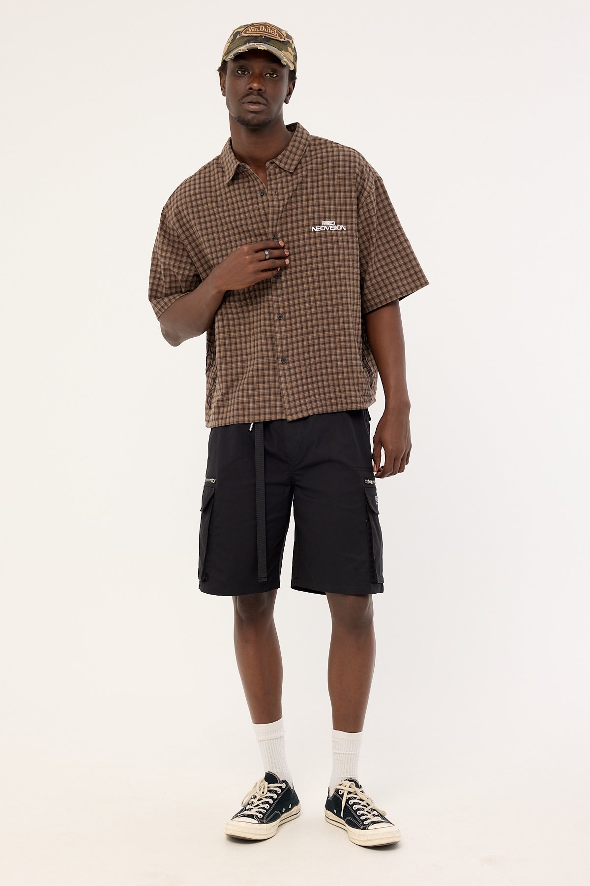 Neovision Neotek Elastic Waist Cargo Short Black