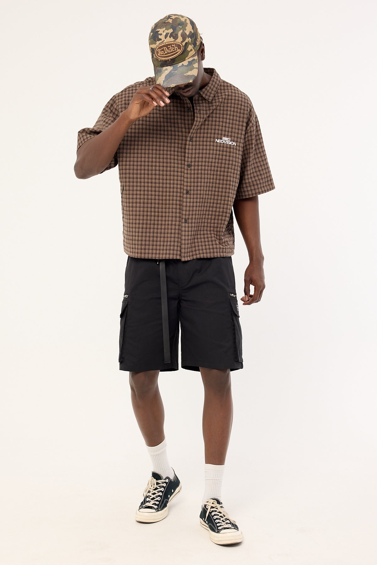 Neovision Neotek Elastic Waist Cargo Short Black