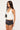 Neovision Grime Foldover Mini Shorts Washed Black