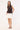 Perfect Stranger Abby Linen Mid Rise Skort White