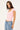 L&t Cap Sleeve Scoop T-shirt Pink