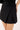 Luck & Trouble Raven Mid Rise Pleated Skort Black