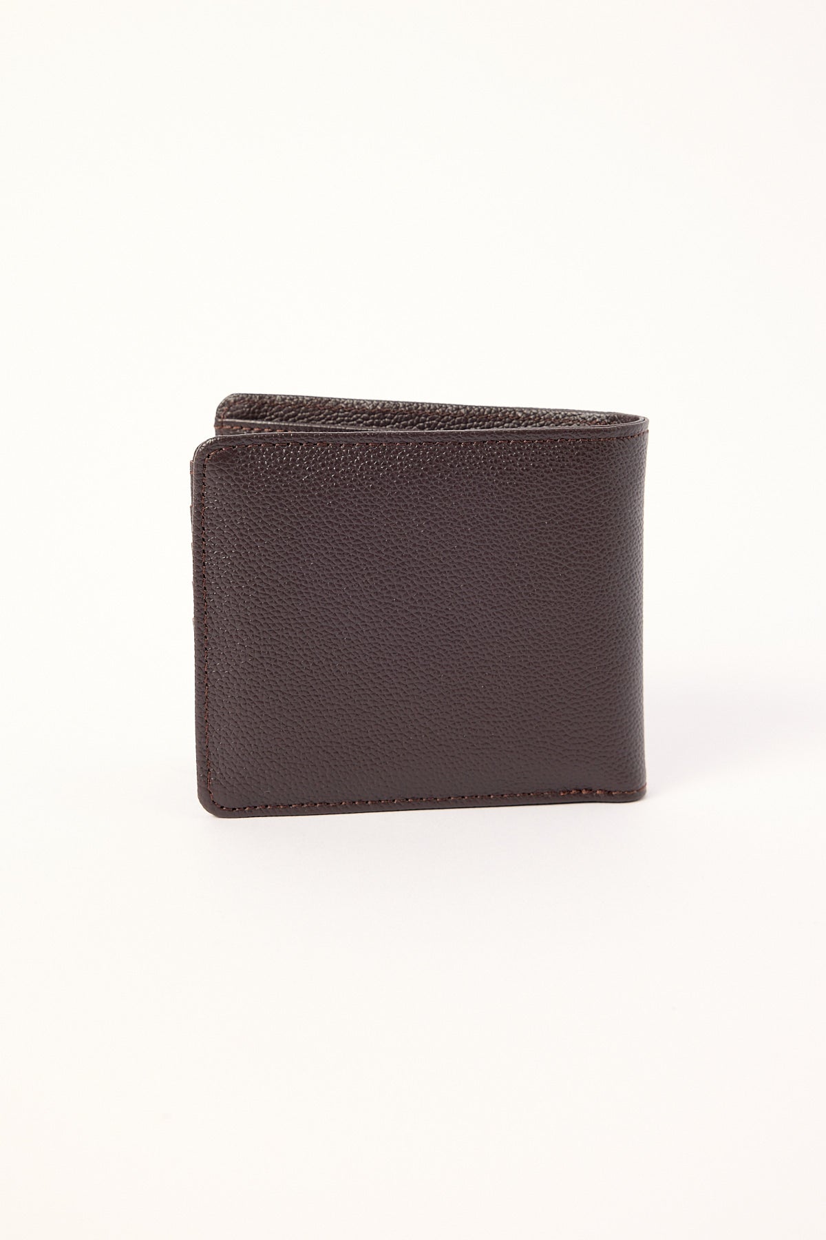 Common Need Classic Bi-Fold Wallet Brown