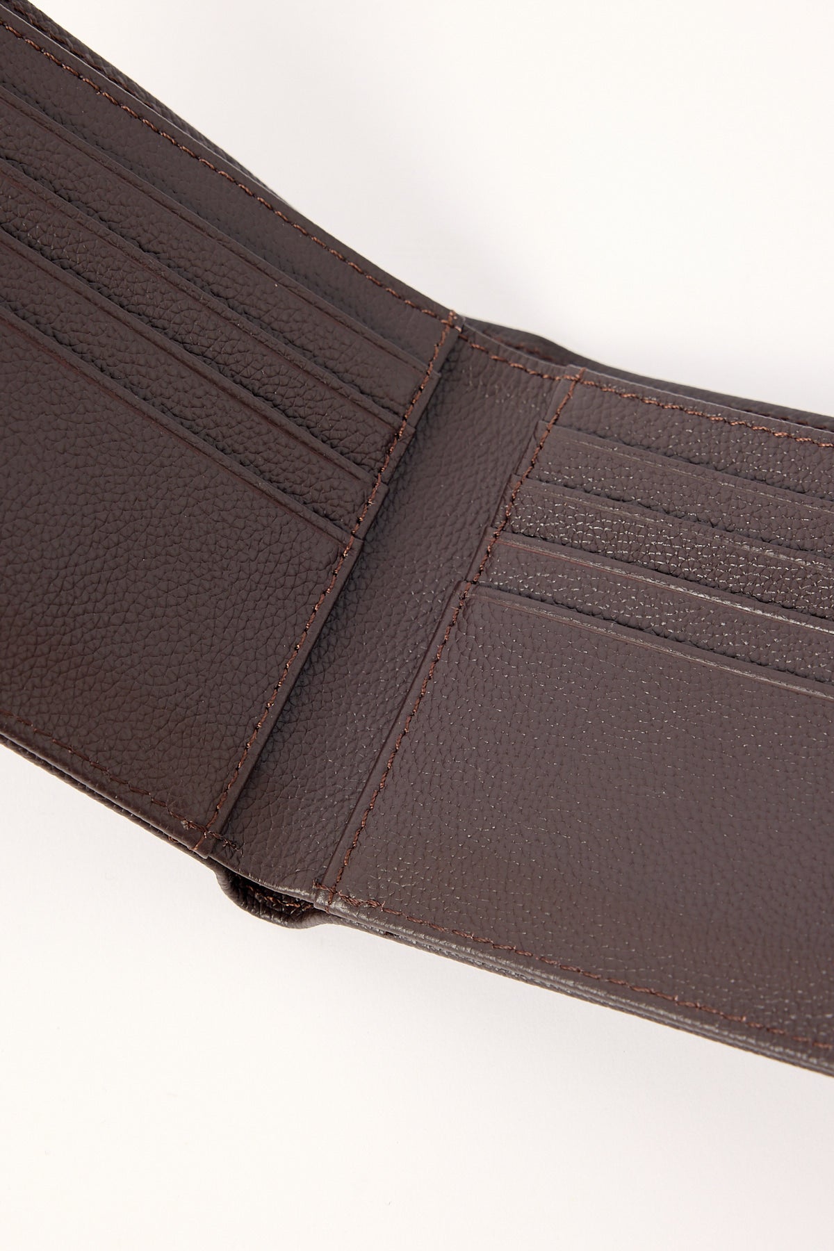 Common Need Classic Bi-Fold Wallet Brown