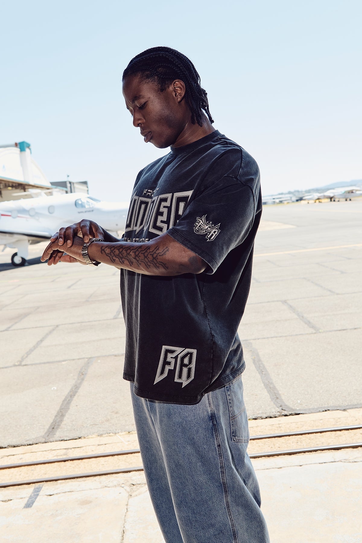 Front Runner Viper Dept Tee Washed Black