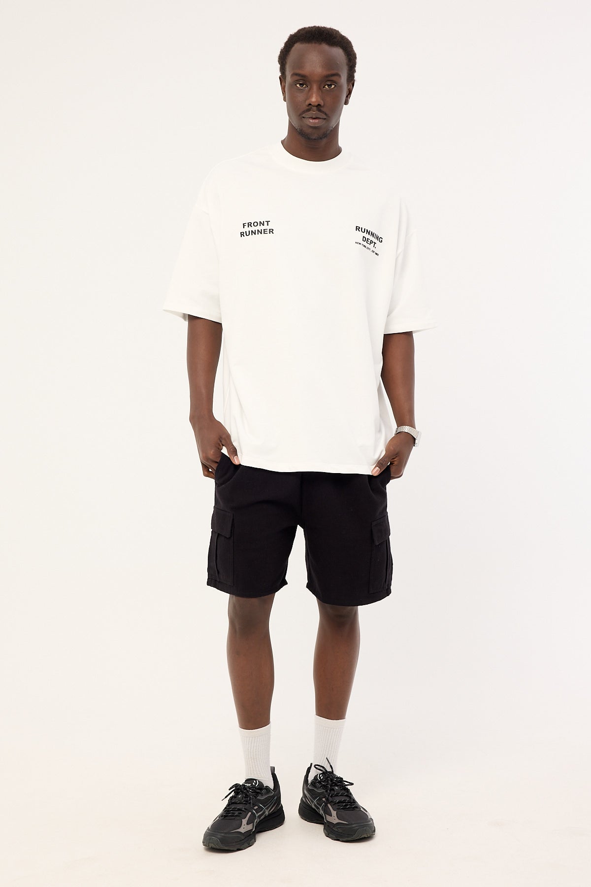 Front Runner Running Dept Tee White