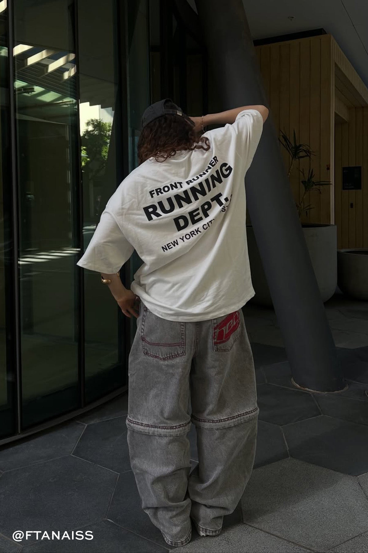 Front Runner Running Dept Tee White